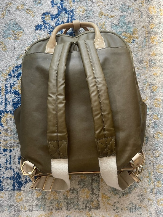India Hicks Nylon and Leather Backpack.  Perfect for travel! main image 5